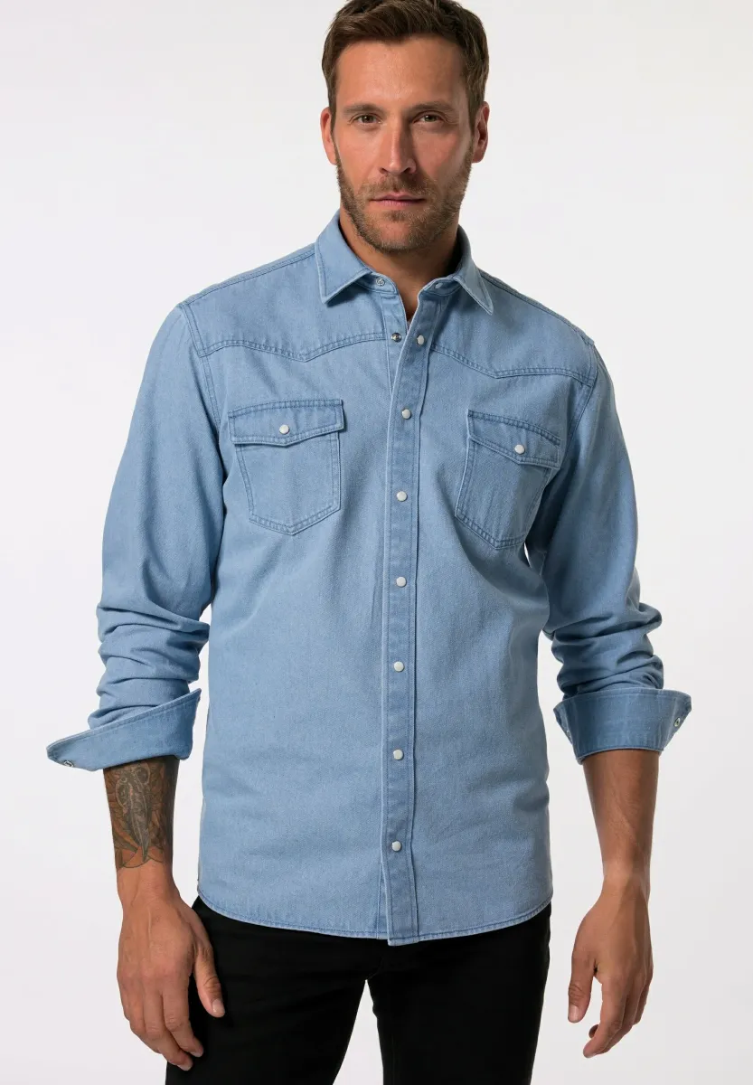 LONG SLEEVE, MODERN FIT, UP TO 8 XL - Hemd - light blue