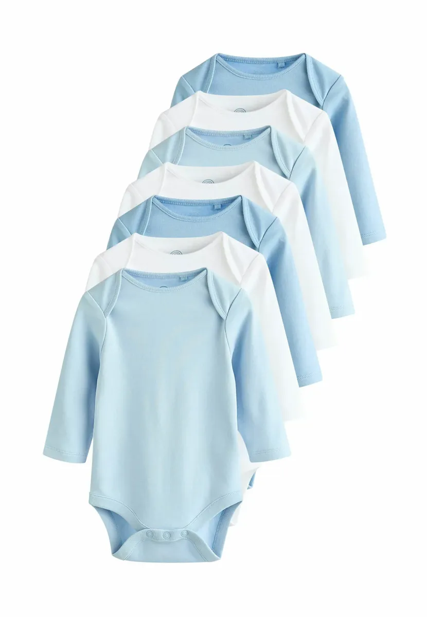 LONG SLEEVE REGULAR FIT 7 PACK - Body - blue