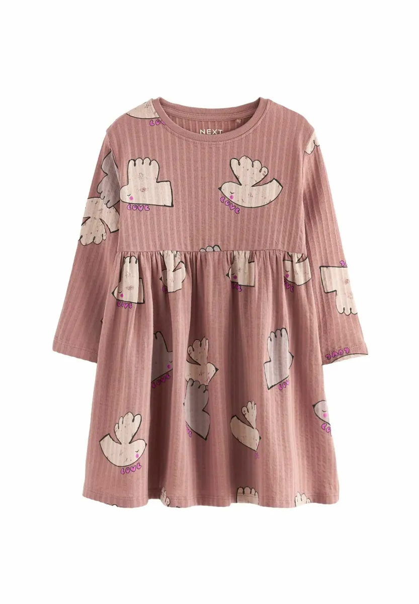 LONG SLEEVE  - REGULAR FIT - Jerseykleid - neutral