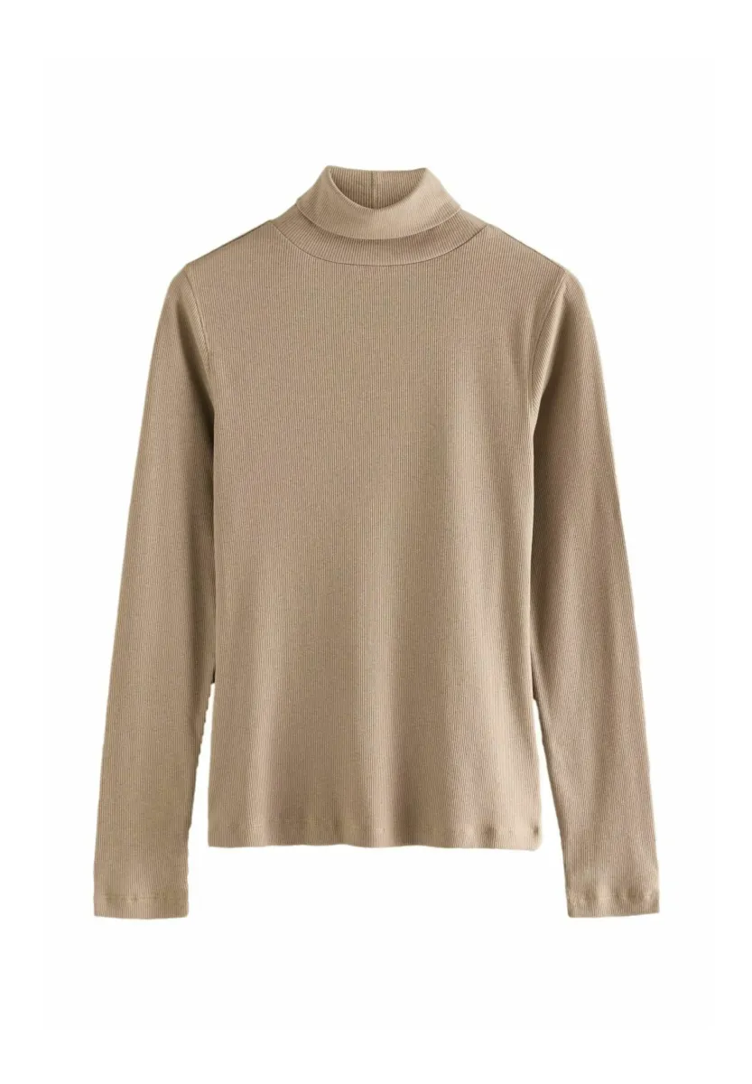 LONG SLEEVE  ROLL NECK - Strickpullover - neutral