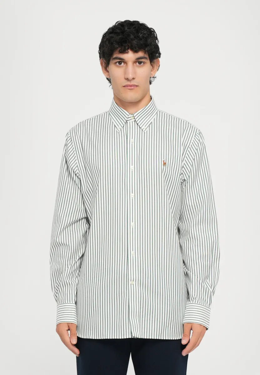 LONG SLEEVE SHIRT - Hemd - pine/white