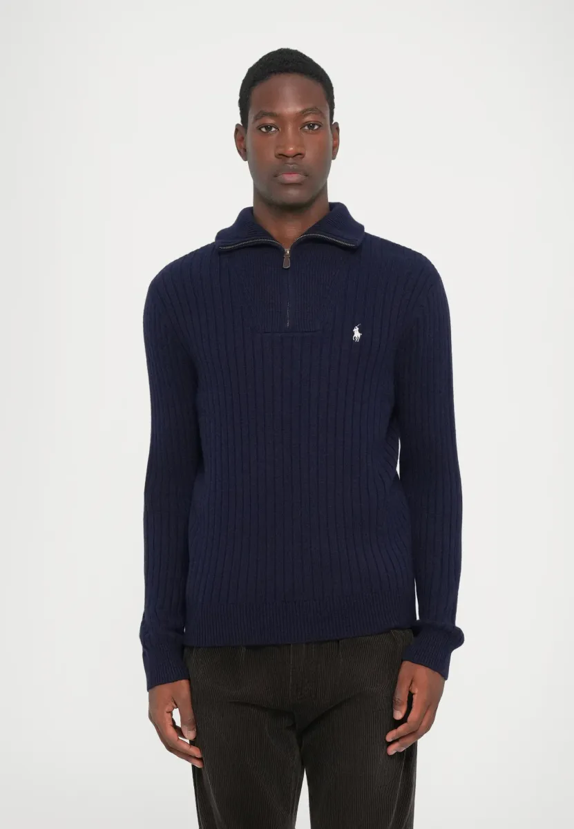 LONG SLEEVE  - Strickpullover - hunter navy