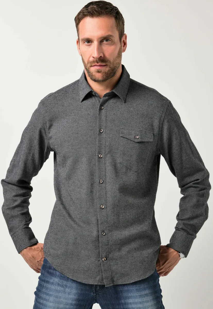 LONG-SLEEVED - Hemd - grey