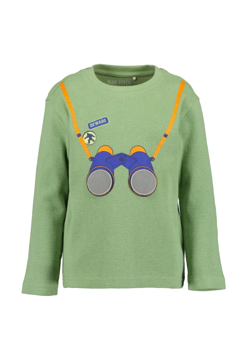 Long Sleeves - T-Shirt print - oliv