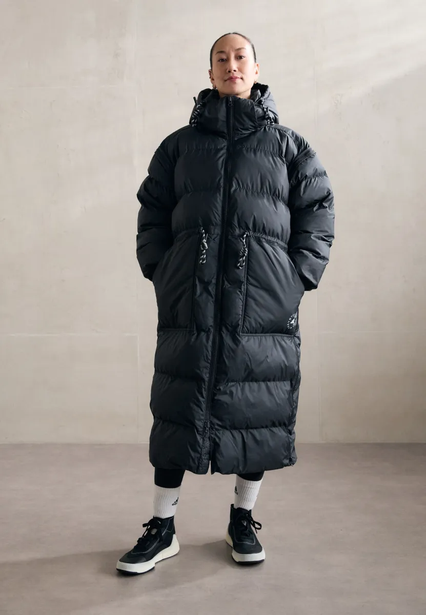 LONG - Wintermantel - black