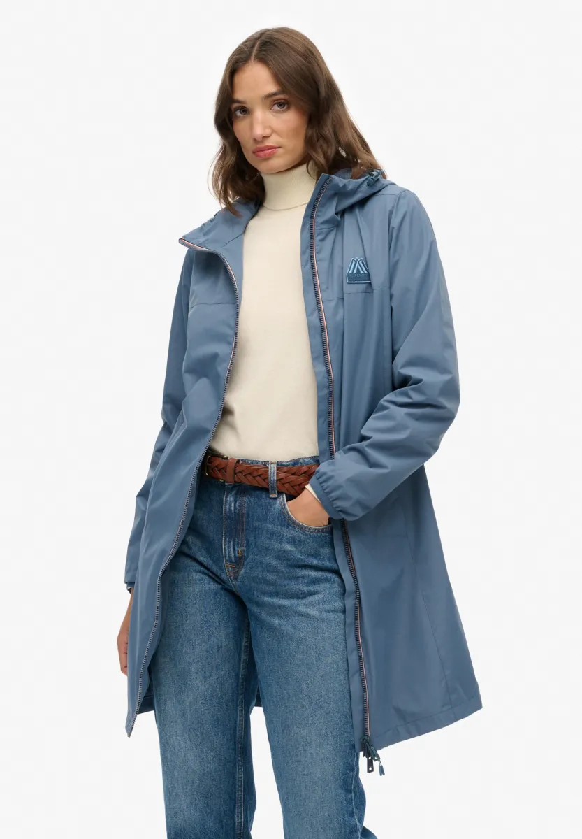 LONGLINE - Parka - dry slate blue