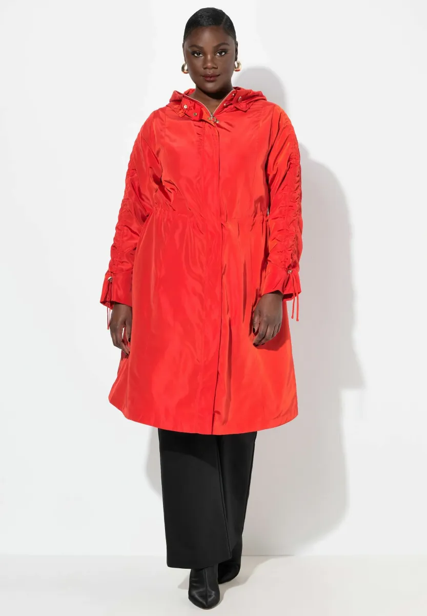 LONGLINE WATER REPELLENT - Parka - pepper red