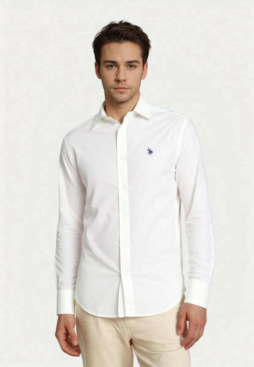 LONGSLEEVE - Hemd - weiss