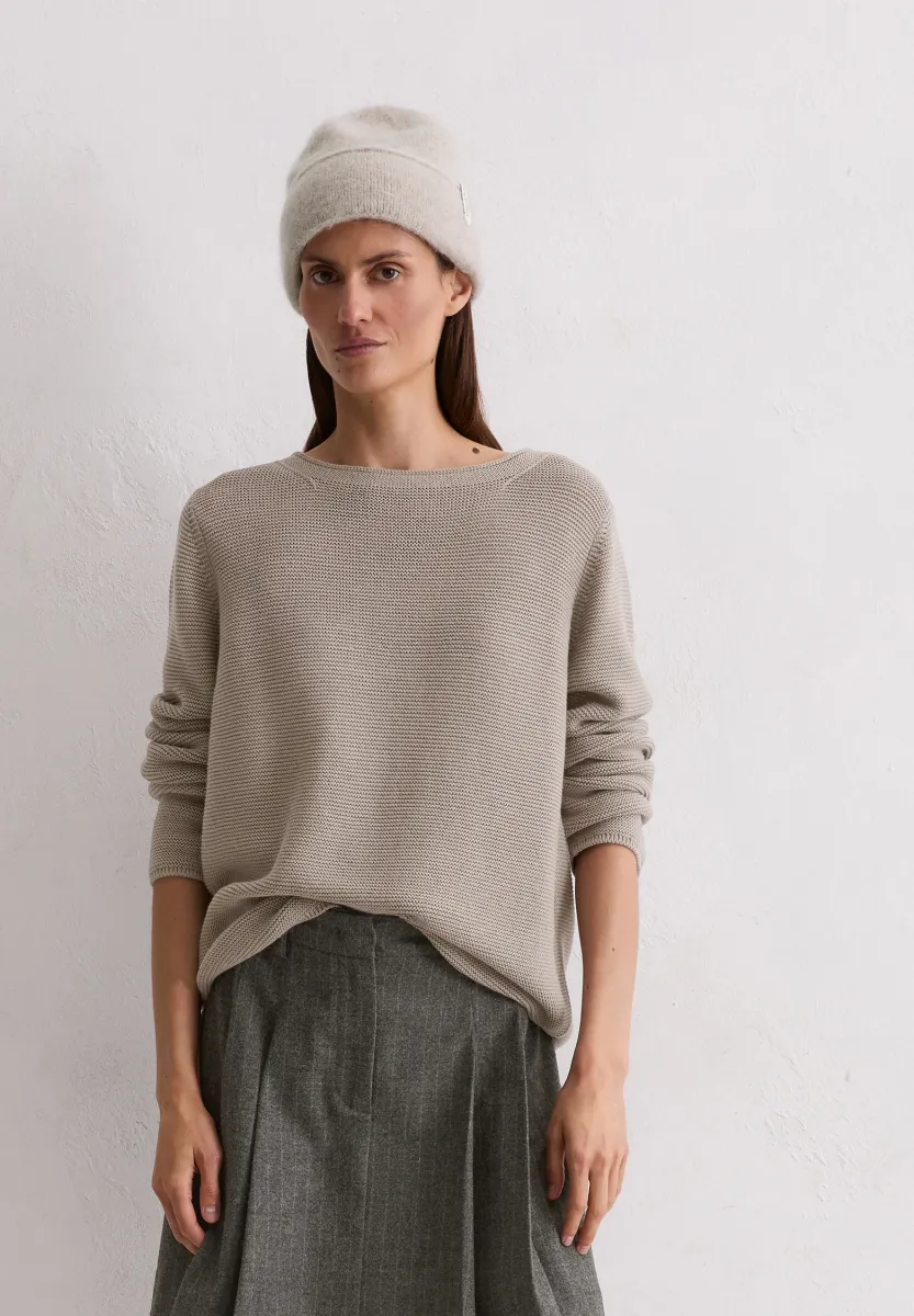 LONGSLEEVE ON COLLAR - Strickpullover - chalky mauve