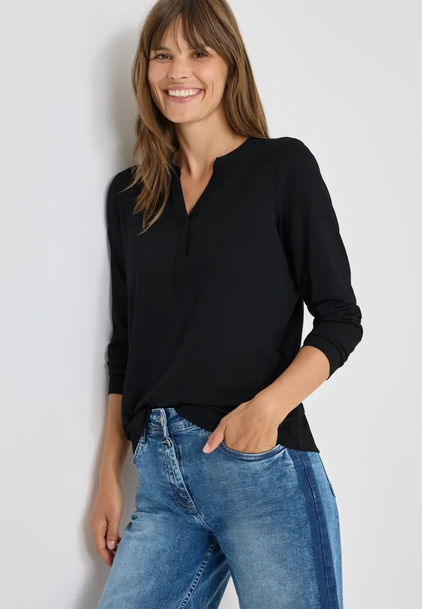 LOOK - Langarmshirt - schwarz
