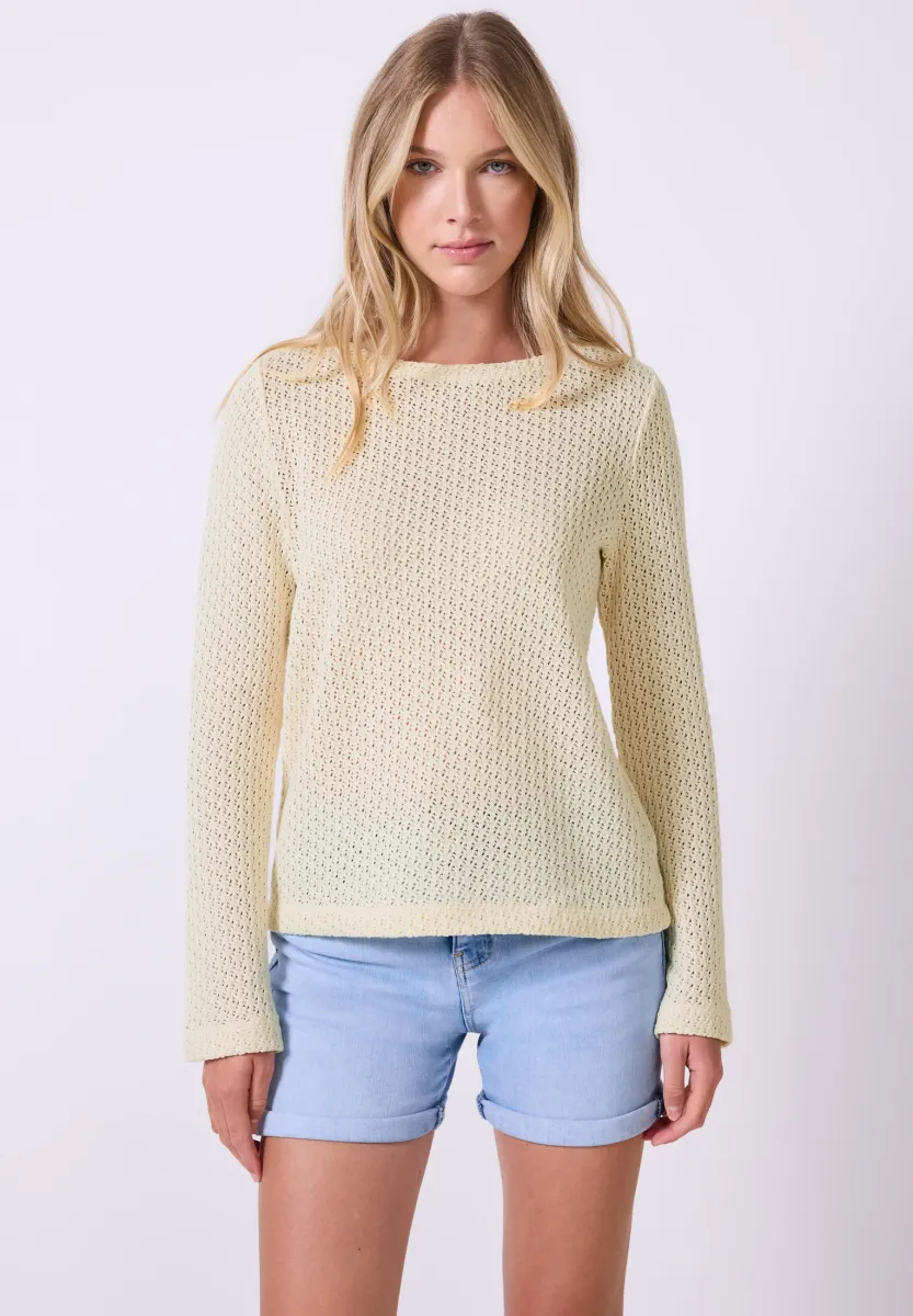 LOOK - Strickpullover - beige