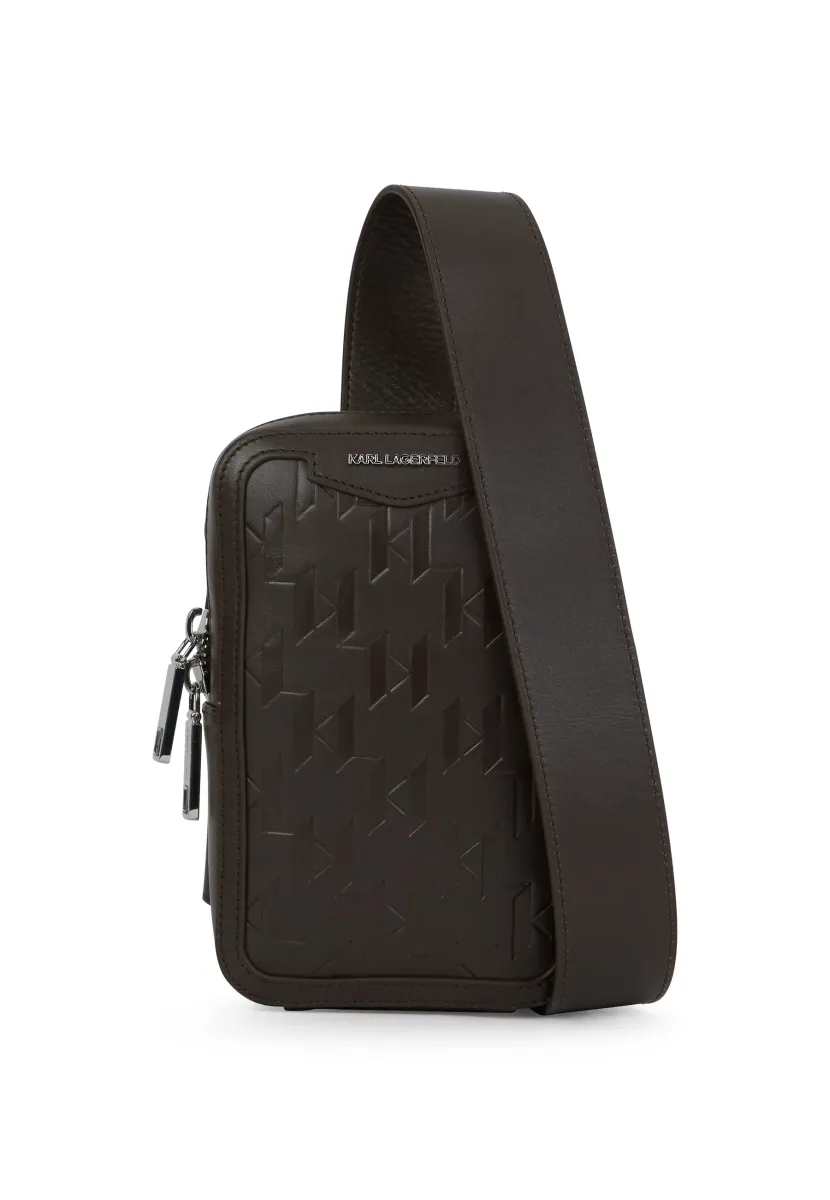 LOOM SMALL SLINGBAG - Umhängetasche - fudge