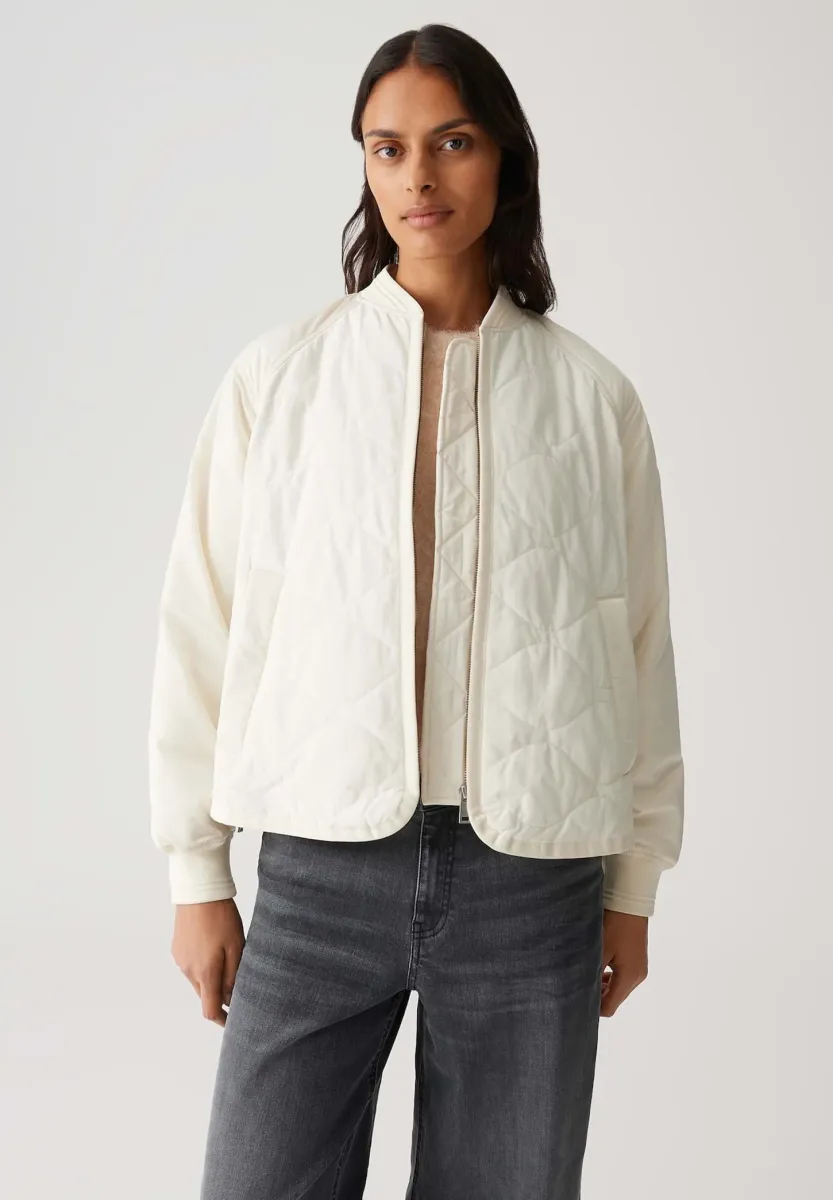 LOOSE FIT ONION STITCHING - Übergangsjacke - macadamia