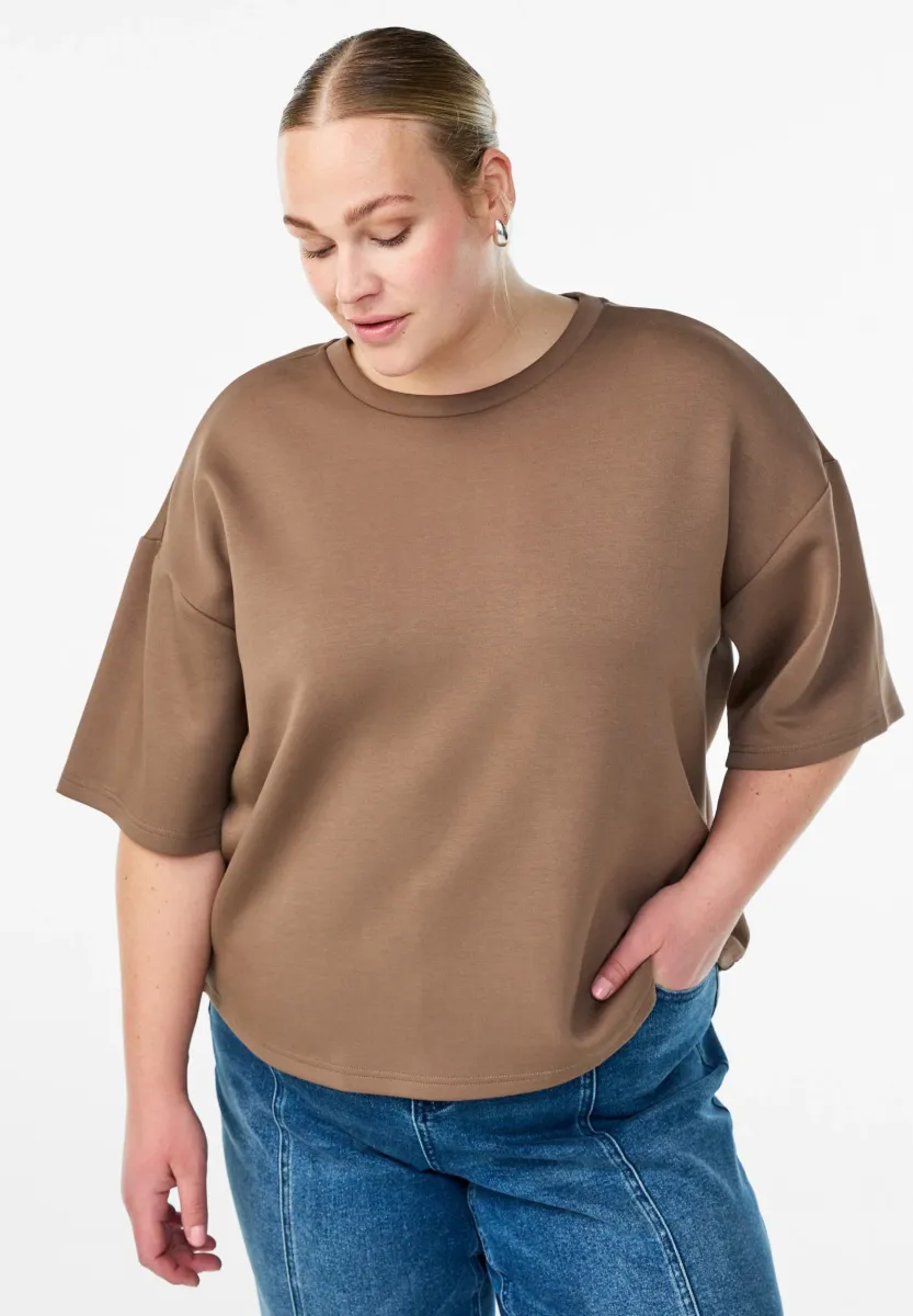 LOOSE-FIT  - T-Shirt basic - fossil