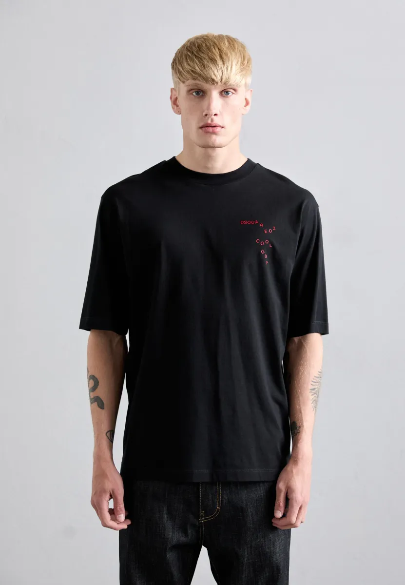 LOOSE FIT TEE - T-Shirt print - black