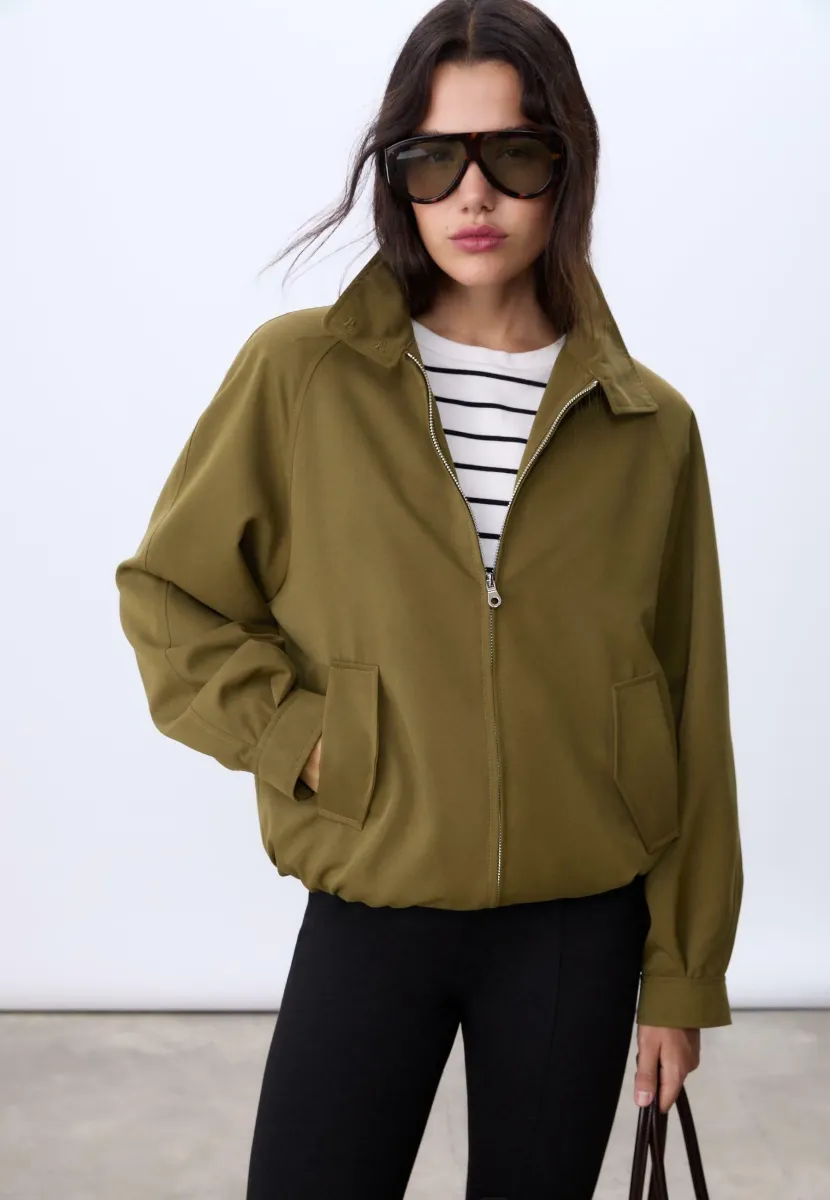 LOOSE-FITTING  - Übergangsjacke - green