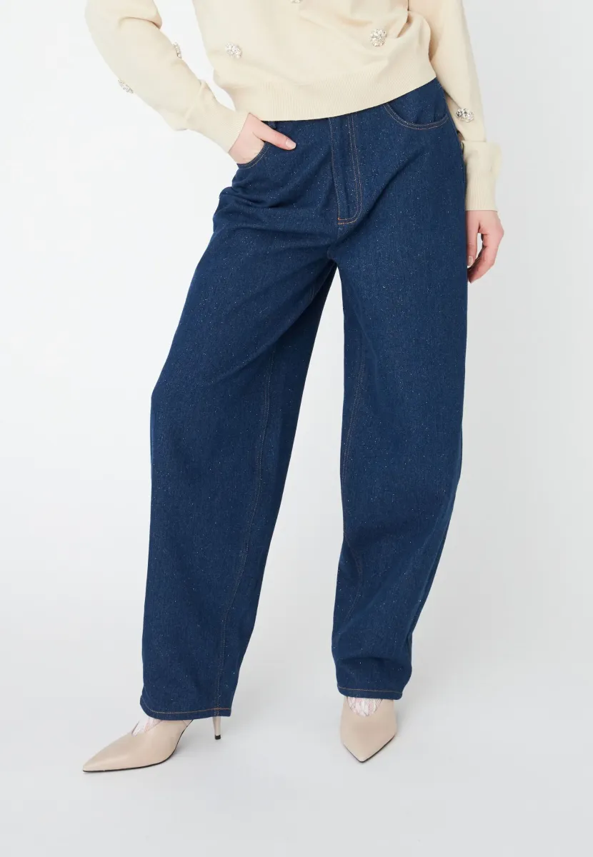 Loose Jeans - denim
