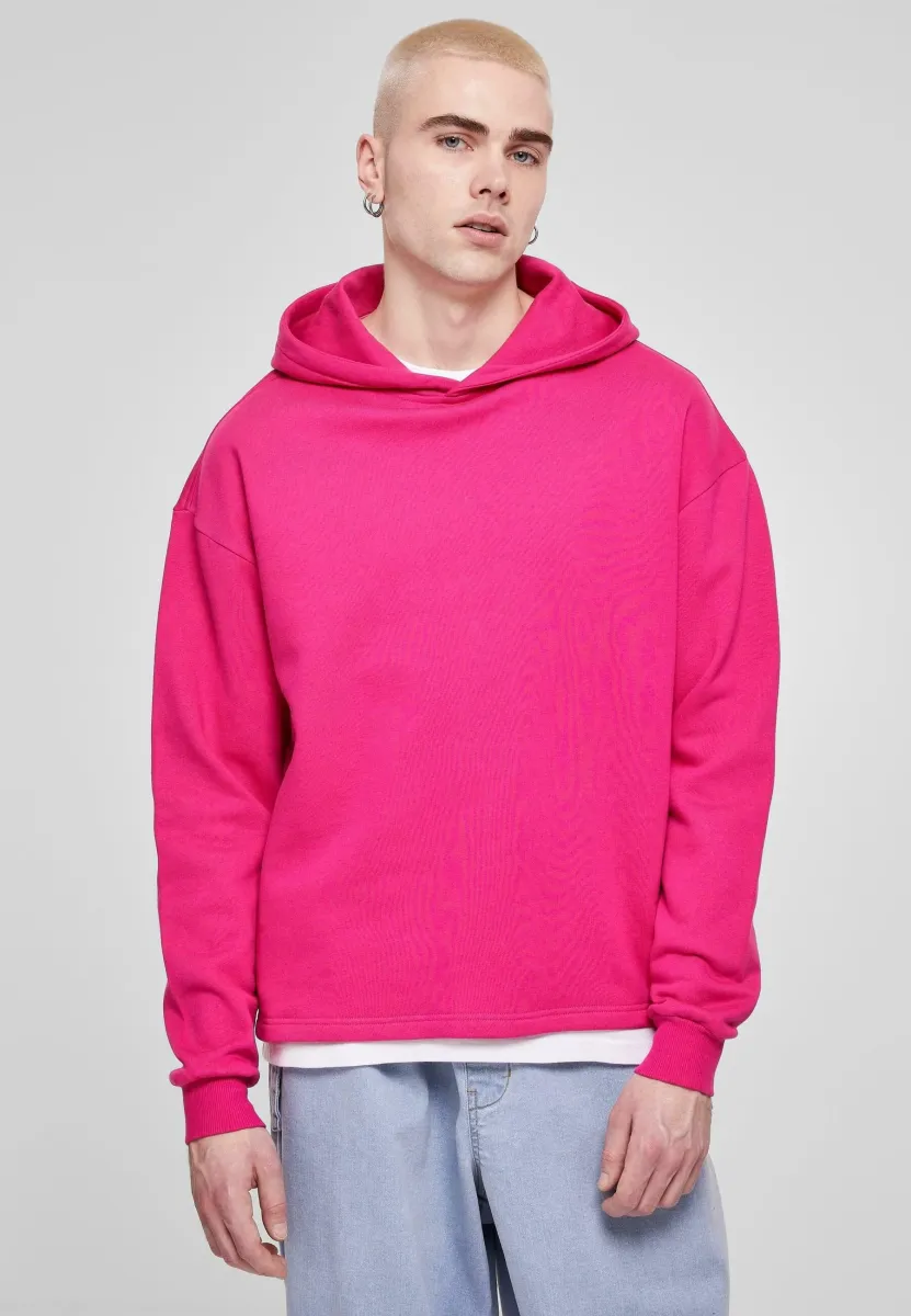 LOOSE - Kapuzenpullover - hibiskuspink