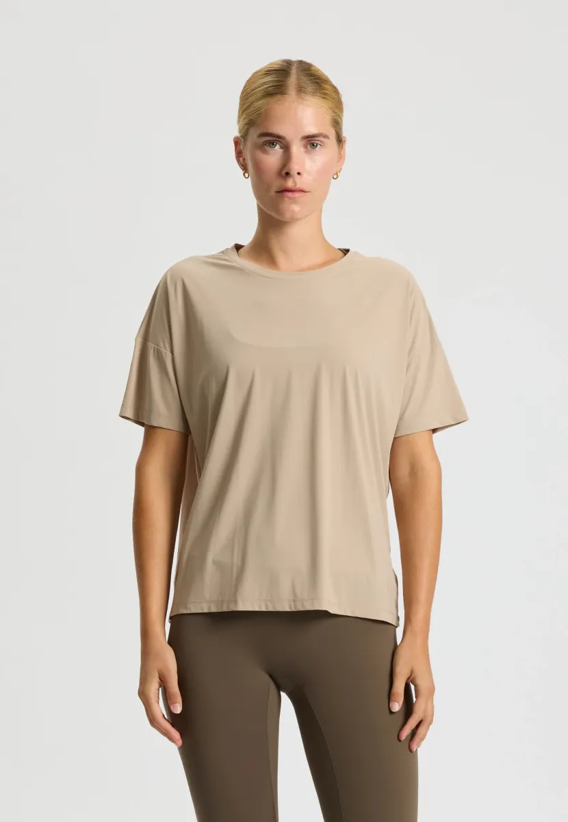 LOOSE - Sport T-Shirt - mocha