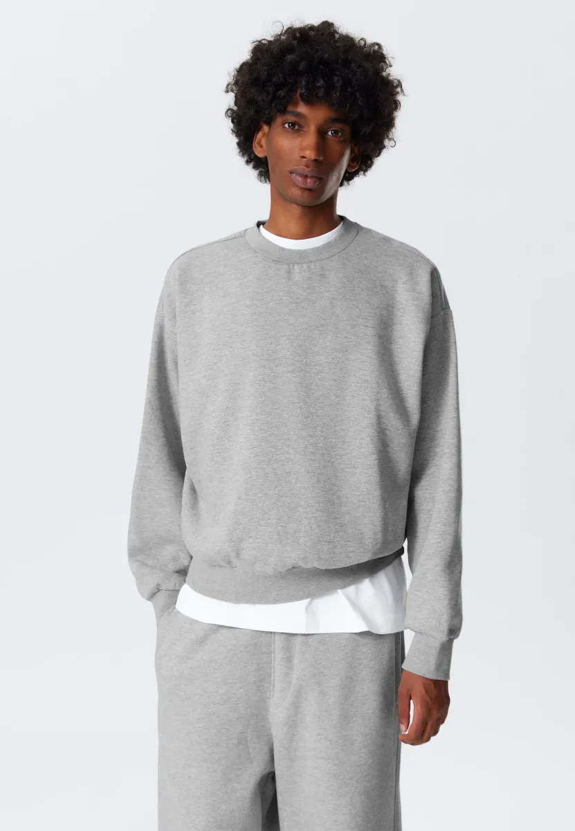 LOOSE - Sweatshirt - grey melange