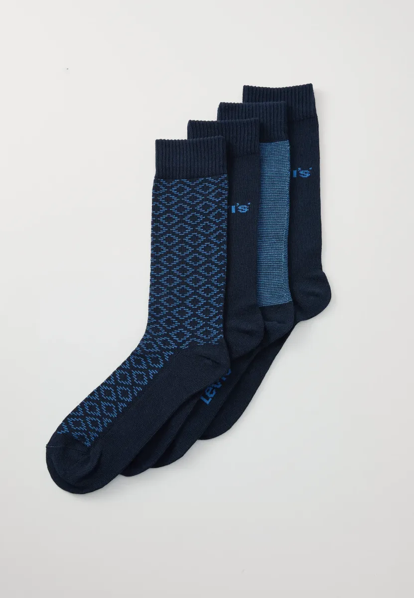 LOSANGE GIFTBOX 4 PACK - Socken - blue combo