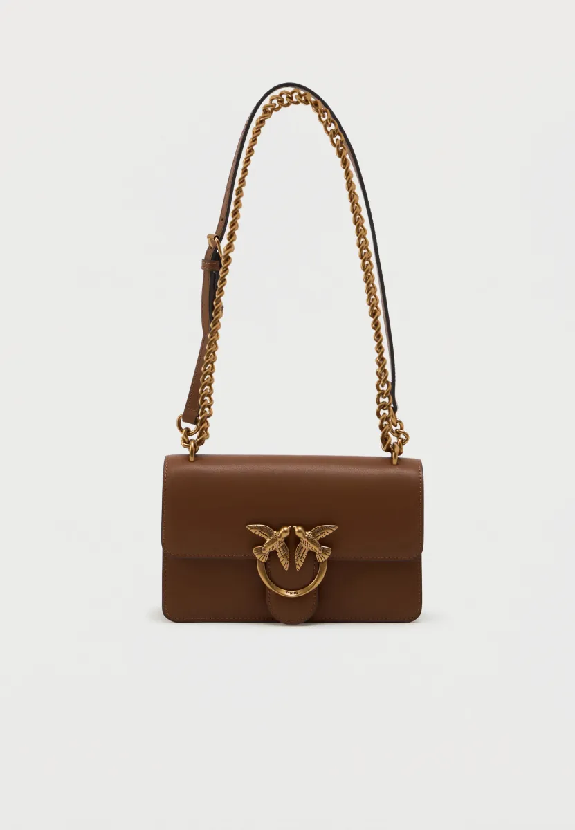 LOVE ONE MINI - Handtasche - marrone/antique gold-coloured