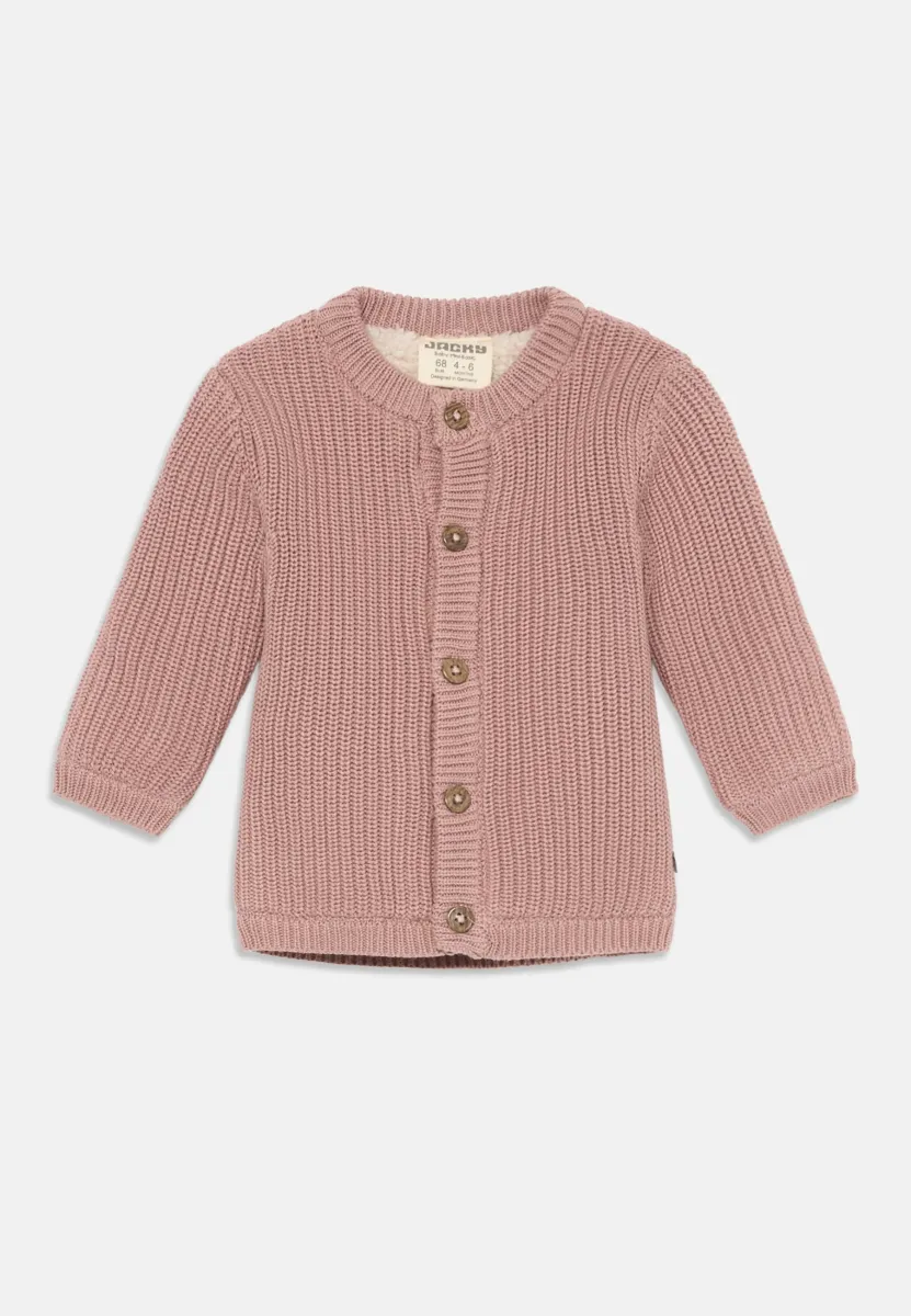 LOVELY - Strickjacke - old rose