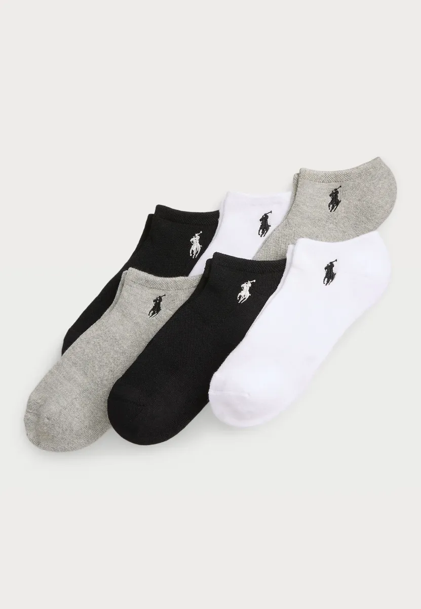 LOW-PROFILE SOCK 6-PACK - Füßlinge - grey heather assorted