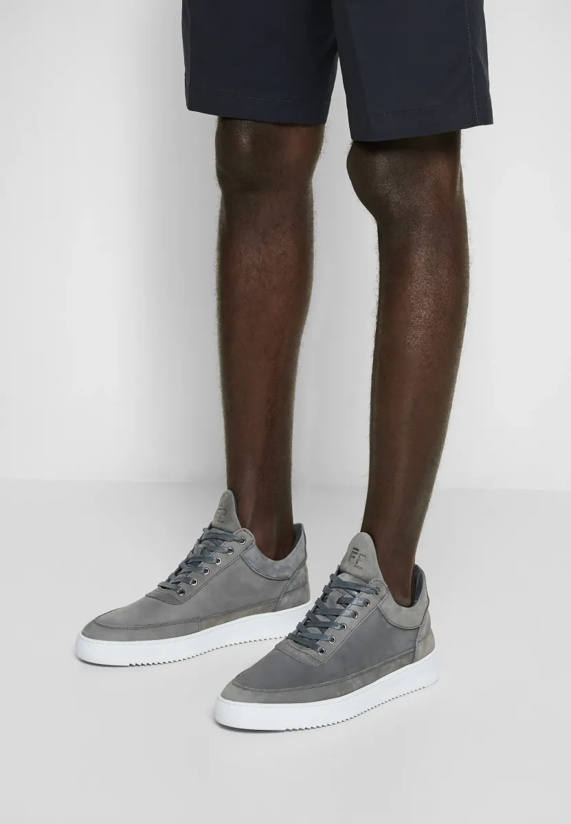 LOW TOP RIPPLE NUBUCK PLASTER UNISEX - Sneaker low - shark