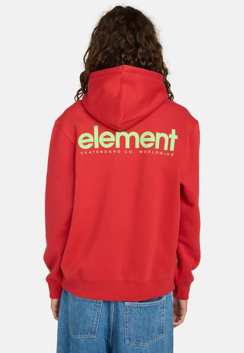 LOWCASE - Kapuzenpullover - red