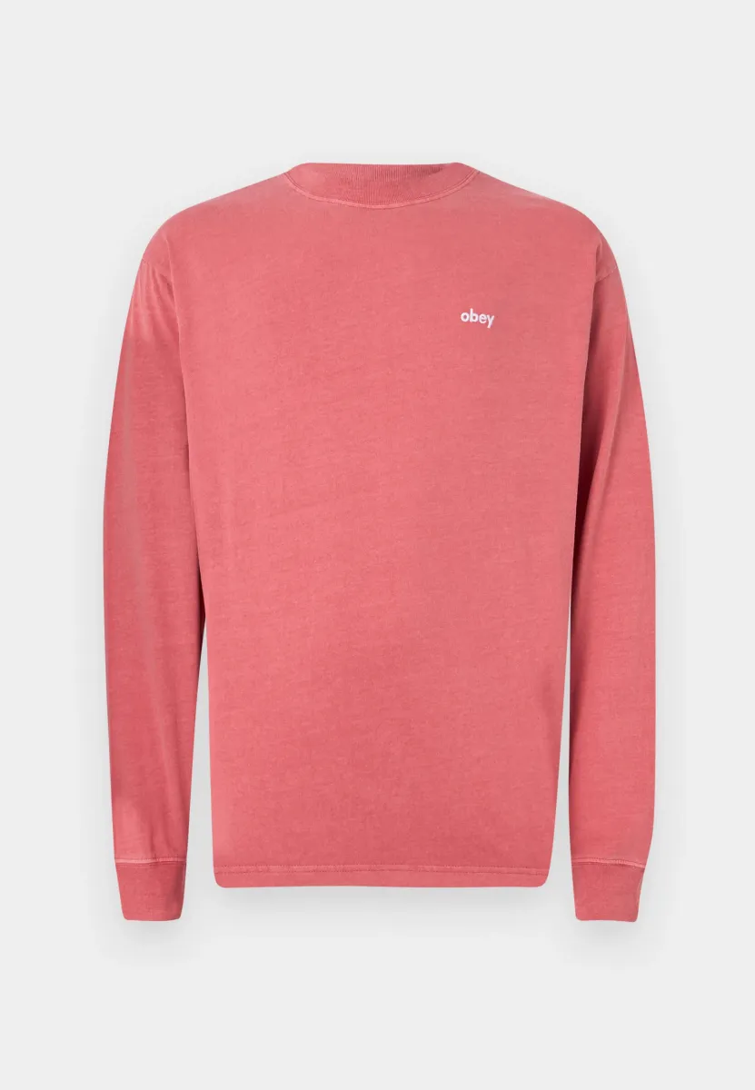 LOWERCASE UNISEX - Langarmshirt - pigment mineral red