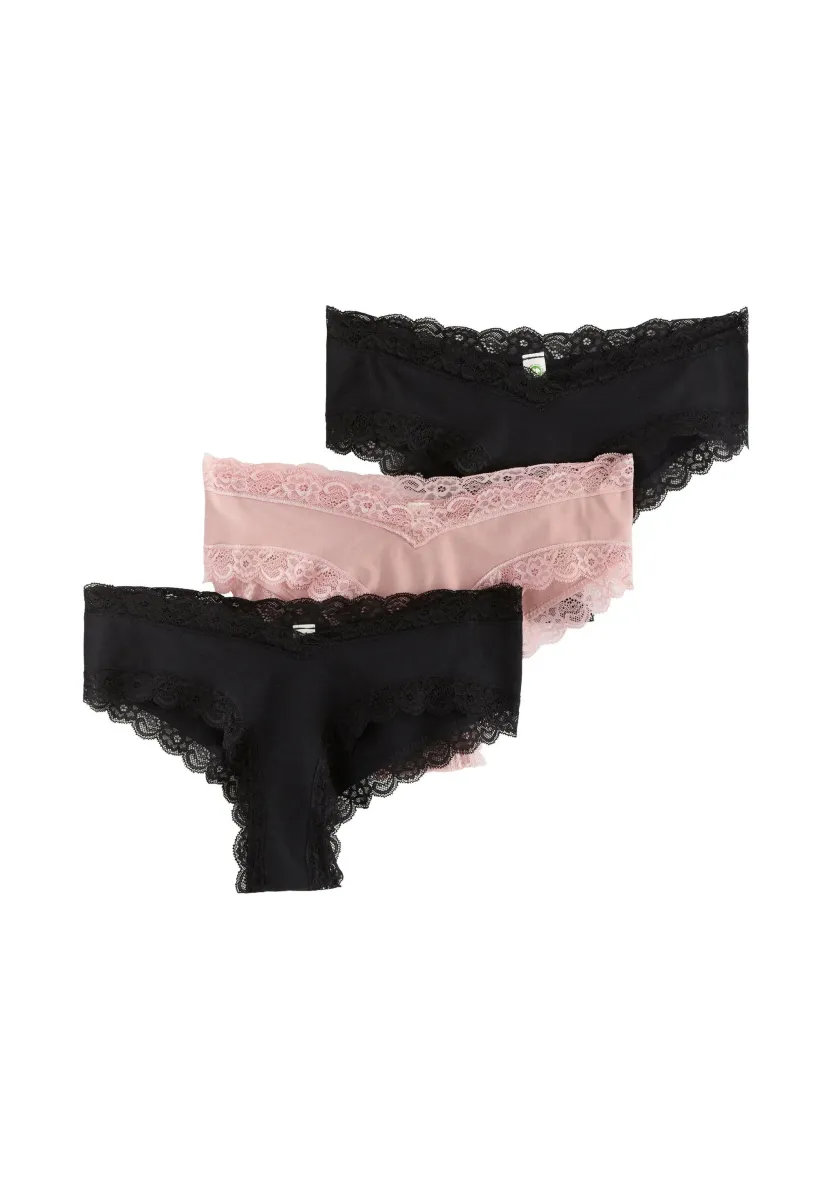 LOW MATERNITY 3-PACK - Slip - dusty pink