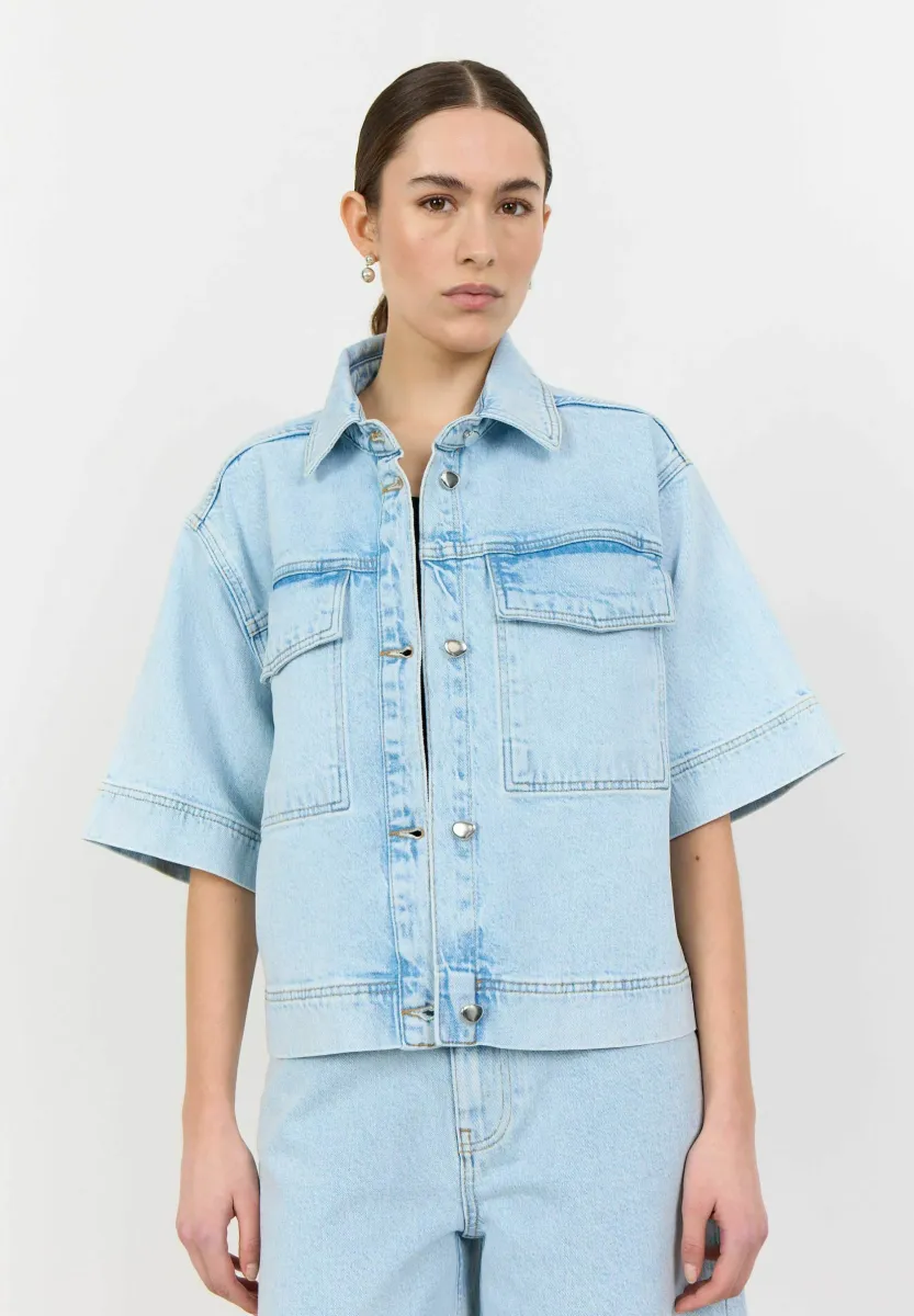 LR-KOSA 11 - Jeansjacke - breezy blue