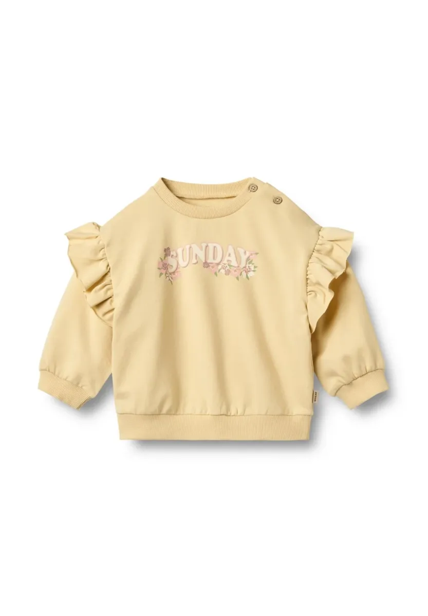 LS LULLE - Sweatshirt - chamomille