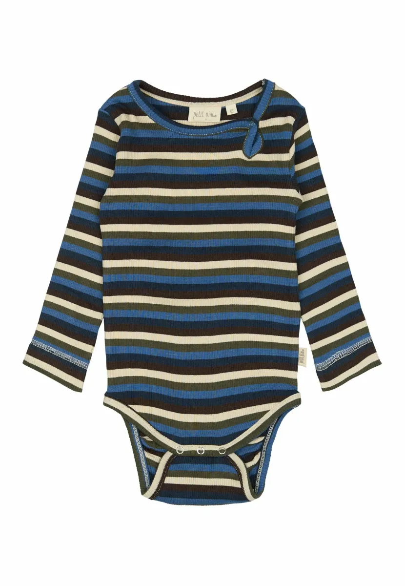 L/S MULTI STRIPED - Body - true navy multistripe