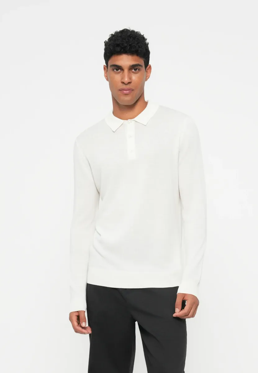 LS - Poloshirt - champagne