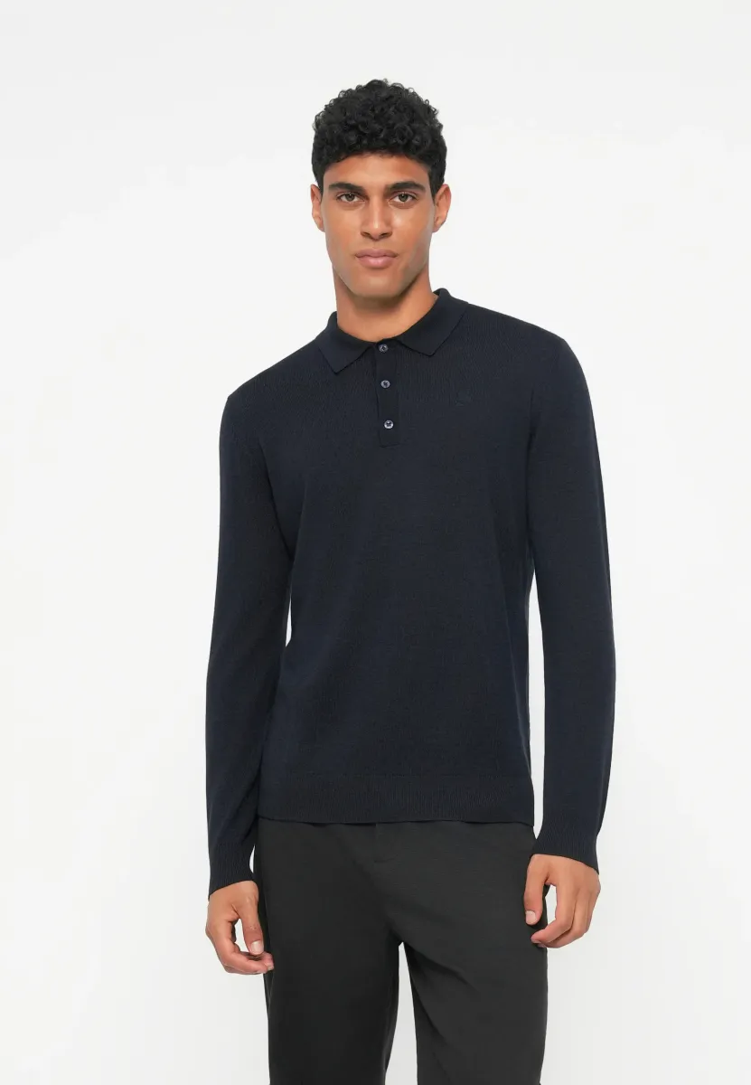 LS - Poloshirt - midnight blue