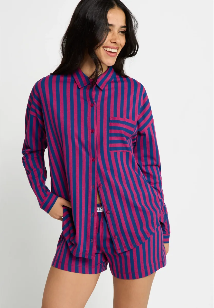 LSCN BY LASCANA - Nachtwäsche Set - berry