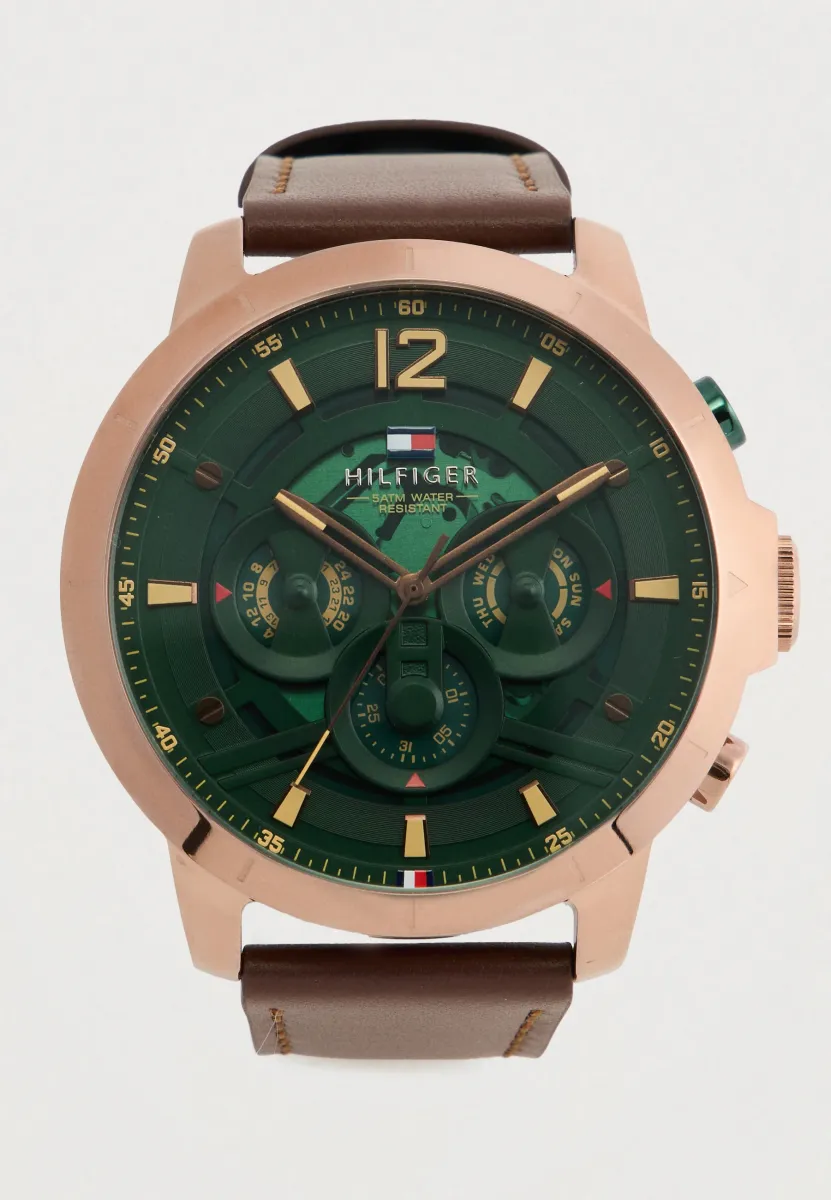 LUCA - Chronograph - khaki/brown