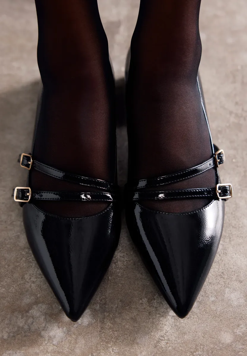 LUCAN - Klassischer Ballerina - black