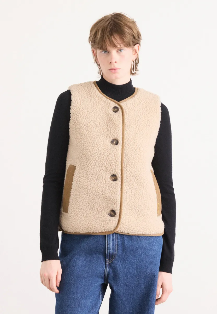 LUCIANA GILET - Weste - natural
