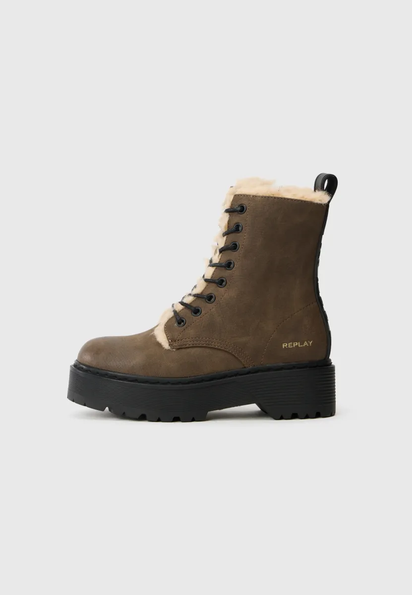 LUISA - Schnürstiefelette - brown