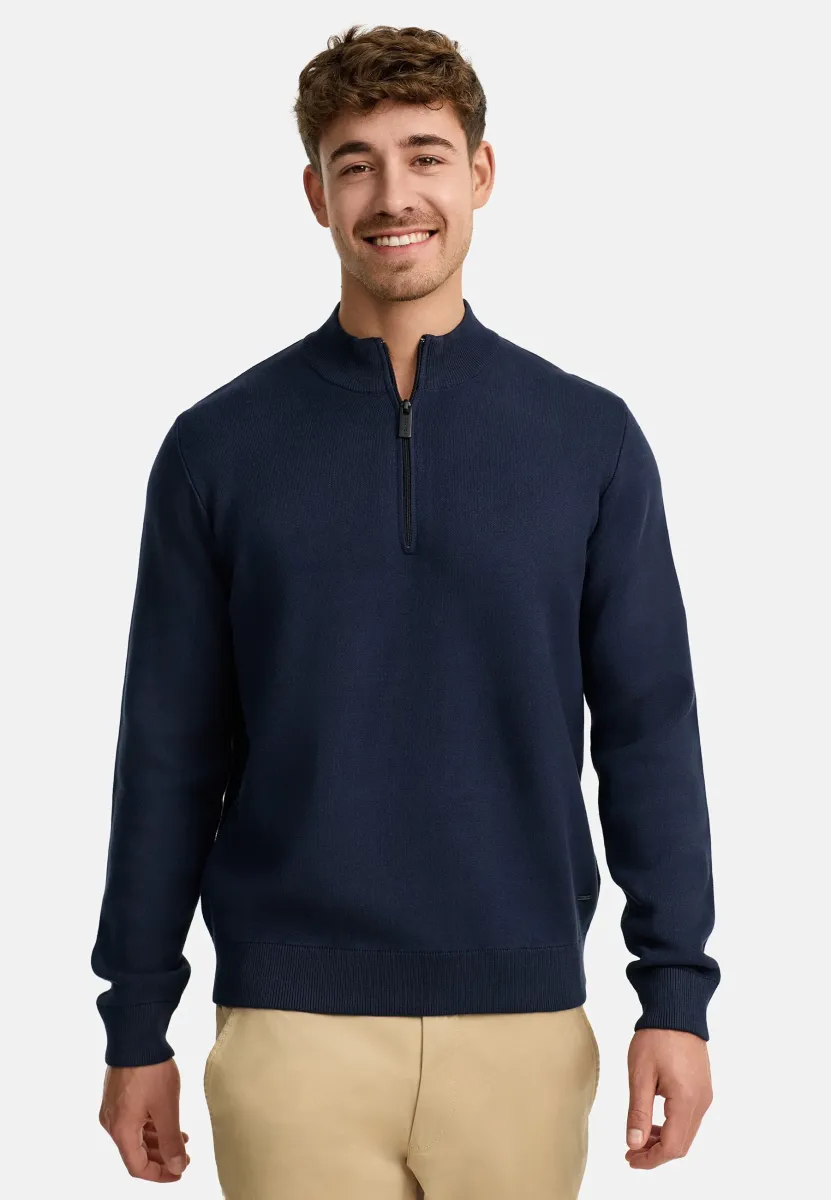 LUKAS - Strickpullover - navy