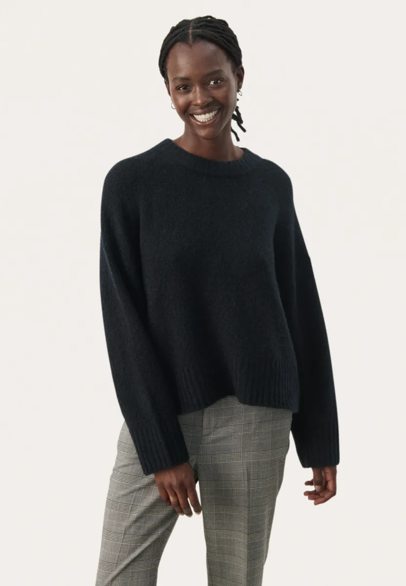 LULYA - Strickpullover - dark navy