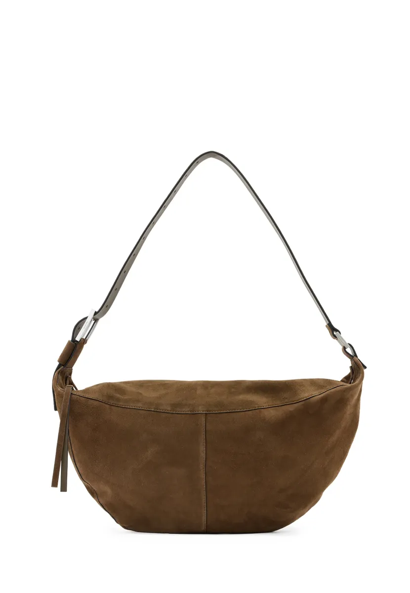 LUNA SHOULDER BAG - Handtasche - fango brown