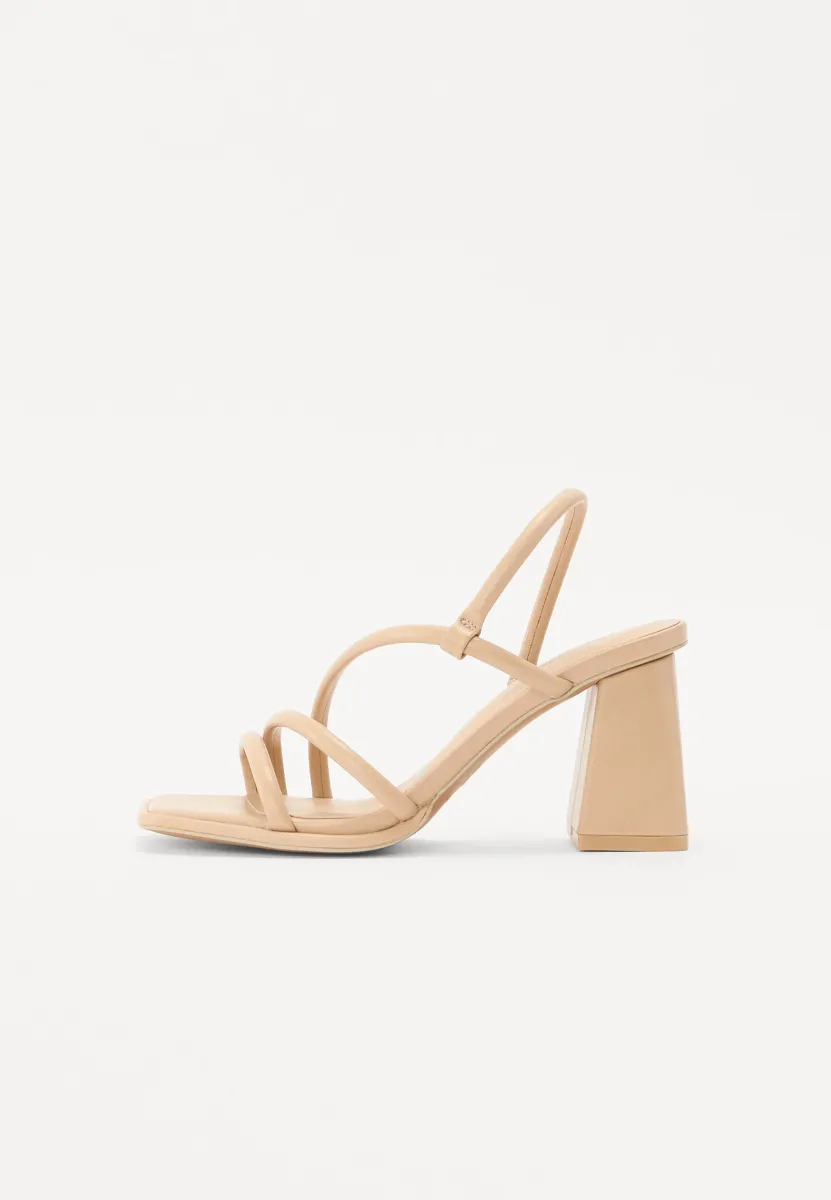 LUXE - High Heel Sandalette - beige