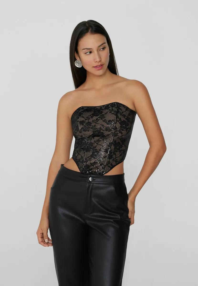 LUXURY DREAM - Top - black