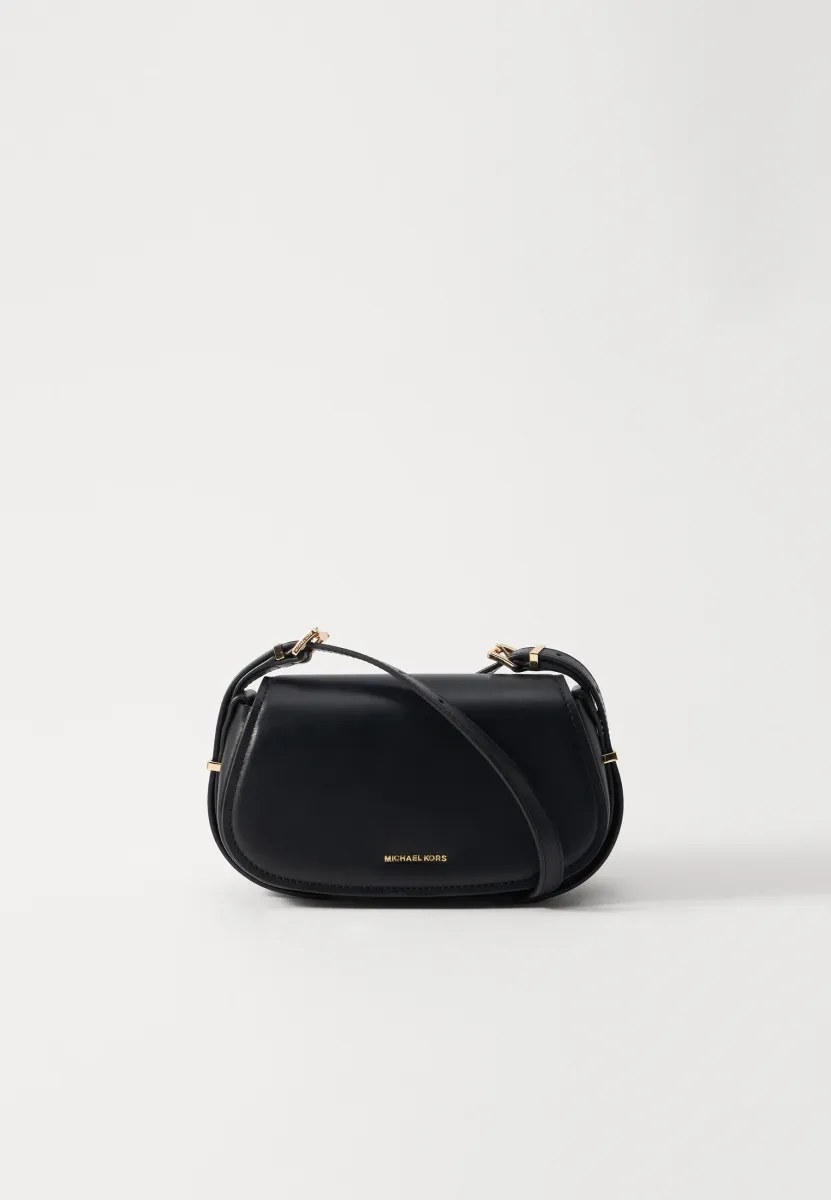 LYDIA FLAP - Umhängetasche - black