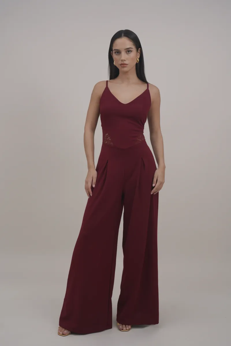 LYDIA  - Jumpsuit - wine