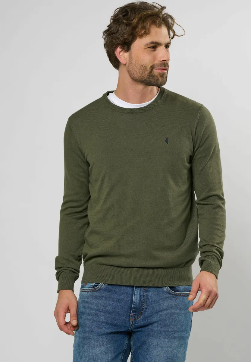 LYLE - Strickpullover - beetle